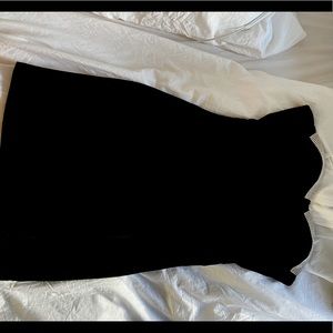 Mini black dress